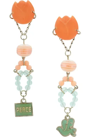 AMIR SLAMA Peace earrings
