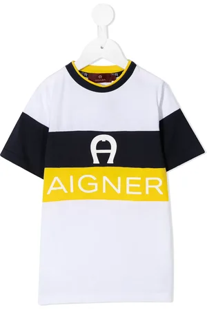 Aigner Logo stripe t-shirt