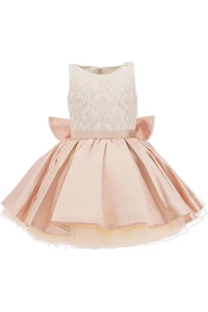 Tulleen Elwood satin bow dress