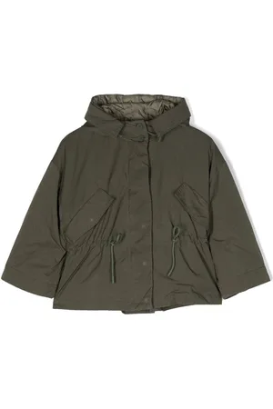Aspesi Hooded flap-pockets rain coat
