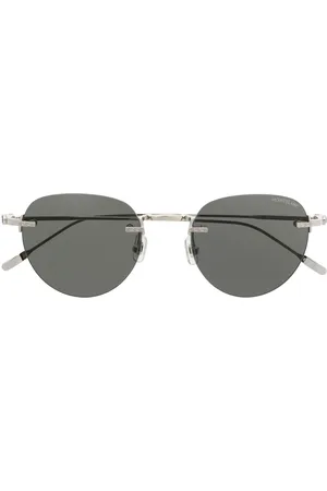Montblanc Round-frame sunglasses