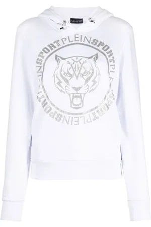 Philipp Plein Logo-print tiger hoodie