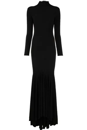 Atu Body Couture Long-sleeve flared gown