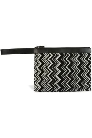 Missoni Keith zigzag-pattern pouch