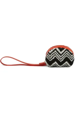 Missoni Zigzag-pattern coin case