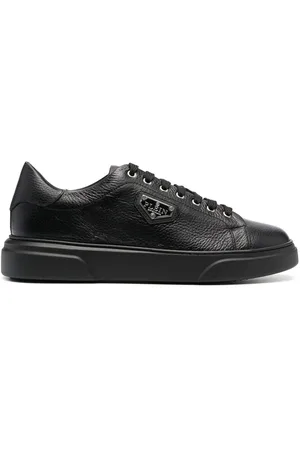 Philipp Plein Logo-plaque lace-up sneakers