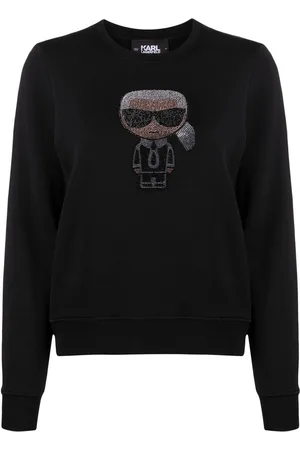 Karl Lagerfeld K/Ikonik sparkle sweatshirt