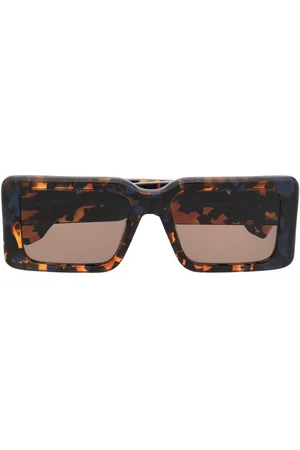 Milan Oversize-frame tortoiseshell sunglasses