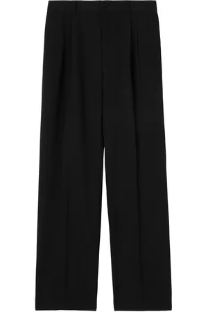 Burberry Wide-leg pleated trousers