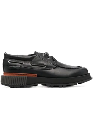 Buttero Chunky two-tone boat-shoes