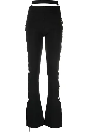 ANDREADAMO Cut-out flared trousers