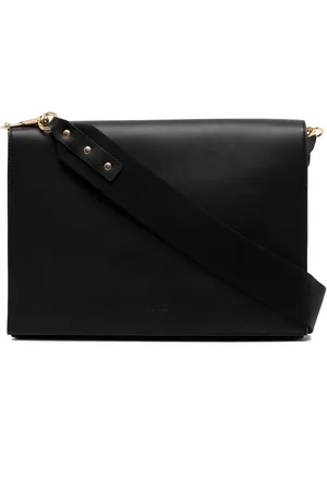 Yu Mei Debossed-logo laptop bag