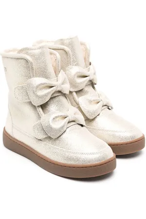 Donsje Isa bow-detail ankle boots