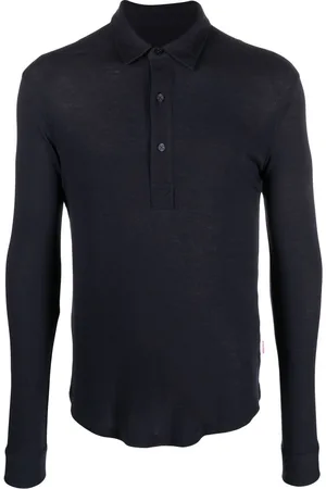 Orlebar Brown Button-front long-sleeved polo shirt