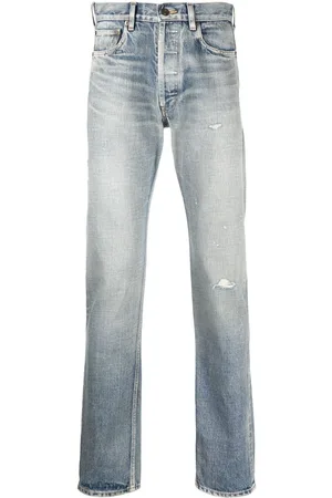 Saint Laurent Mid-rise straight jeans