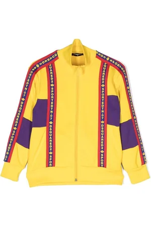 Dsquared2 Colour-block bomber jacket