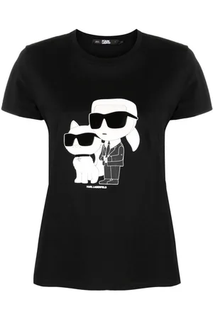 Karl Lagerfeld Ikon organic-cotton T-shirt