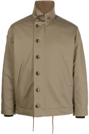 LEATHERSMITH OF LONDON Button-down fastening shirt jacket
