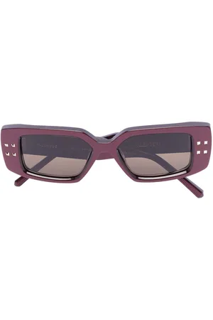 VALENTINO GARAVANI Rockstud rectangle frame sunglasses