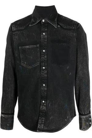 Maison Margiela Front press-stud fastening jacket