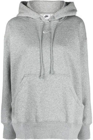 Nike Oversize mélange drawstring hoodie