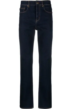 Zadig & Voltaire Logo-patch straight-leg jeans