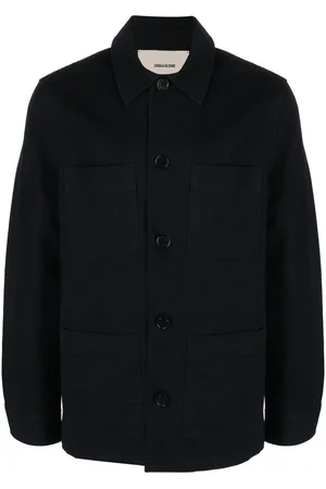 Zadig & Voltaire Slogan-print shirt jacket
