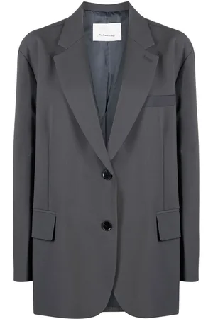 The Frankie Shop Bea single-breasted blazer