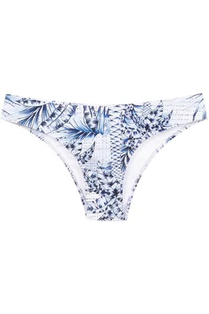 Lygia & Nanny Palm-tree print bikini bottoms