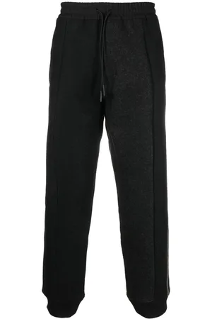 Y-3 Striped wool track pants