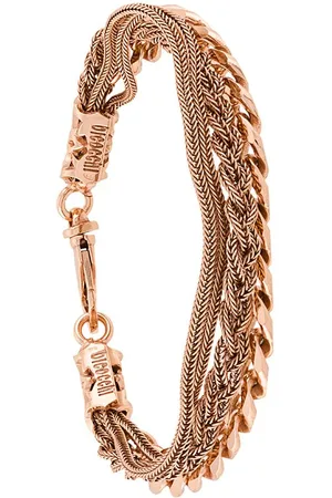 EMANUELE BICOCCHI Braid and chain bracelet