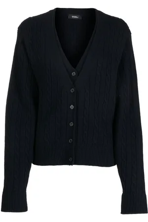 GOEN.J Double-layered V-neck cardigan