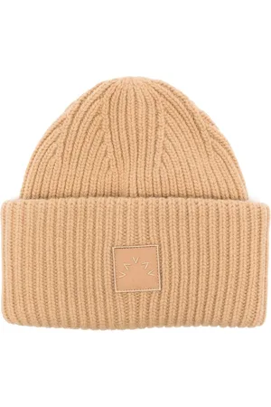 Varley Cresta logo-patch beanie