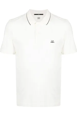C.P. Company Embroidered-logo polo shirt