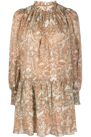 ULLA JOHNSON Floral-print minidress