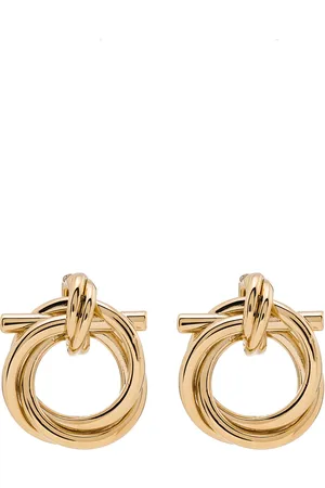 Salvatore Ferragamo Gancini stud earrings