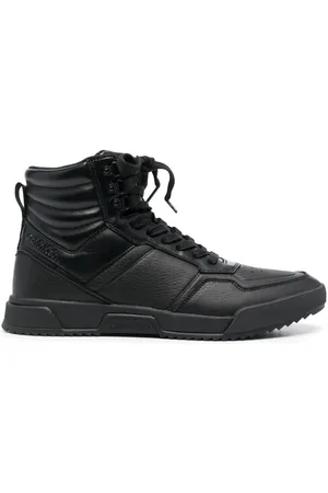 Calvin Klein Panelled hi-top sneakers