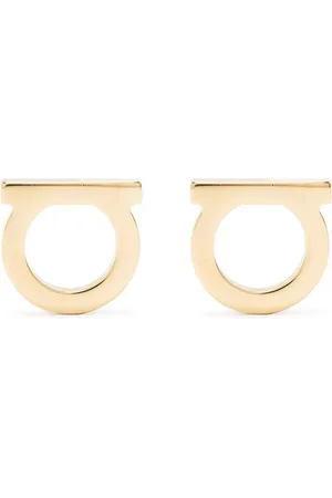 Salvatore Ferragamo Gancini stud earrings