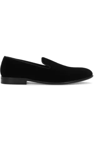 Dolce & Gabbana Classic velvet slippers