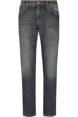 Dolce & Gabbana Logo-appliqué skinny jeans