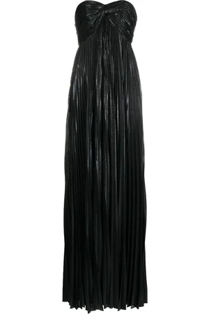 Retrofete Zoa pleated maxi dress