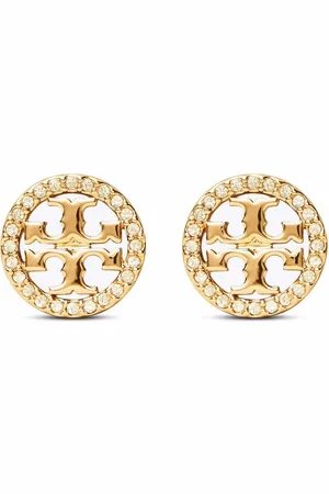 Tory Burch Miller pavé stud earrings