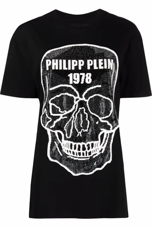 Philipp Plein Skull-embellished round-neck T-shirt