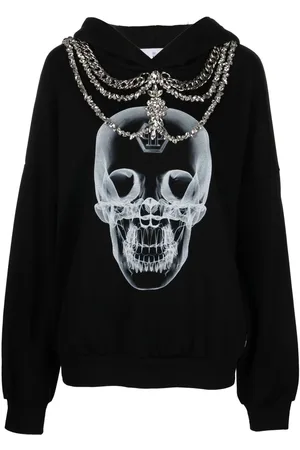 Philipp Plein X-Ray crystal-embellished hoodie