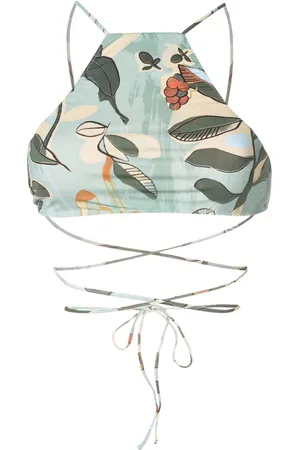 CLUBE BOSSA Floral bikini top