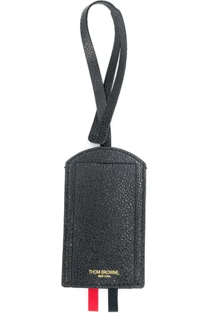 Thom Browne Logo patch luggage tag