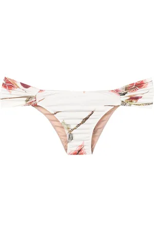 CLUBE BOSSA Percy floral-print bikini bottoms