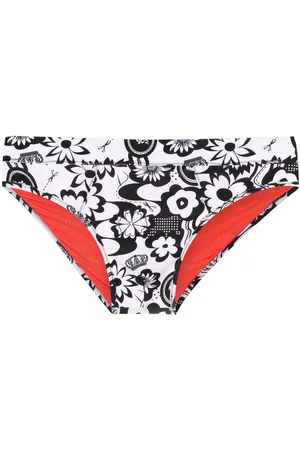 AMIR SLAMA Floral-print swimming shorts