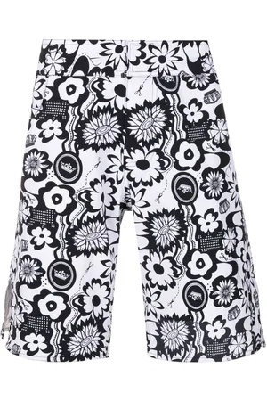 AMIR SLAMA Graphic-print bermuda shorts