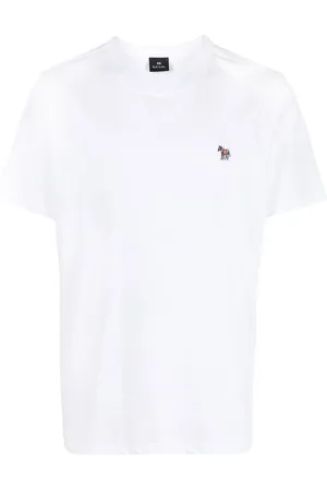 Paul Smith Zebra logo-patch T-shirt